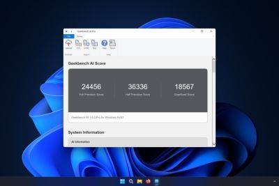 Вышел Geekbench AI — универсальный тест вычислителей искусственного интеллекта