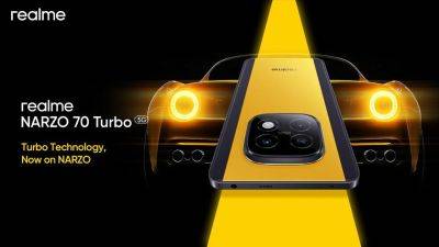 realme готовит к выходу бюджетный смартфон NARZO 70 Turbo 5G