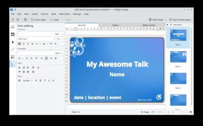 Релиз офисного пакета Calligra 4.0 (бывший KOffice) от проекта KDE