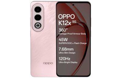 Смартфон Oppo K12x выпустили в цвете Feather Pink